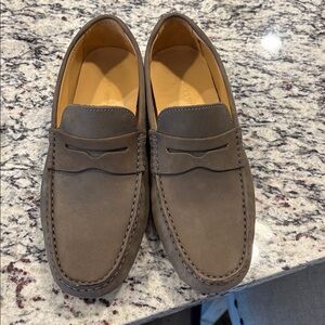 Jack Erwin Men's Brown Leather Loafers